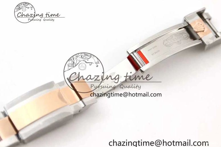 EWF SS Dial RG Yacht-Master Brown RG Bracelet 1:1 Edition Best on 126621 SS A3235 0409